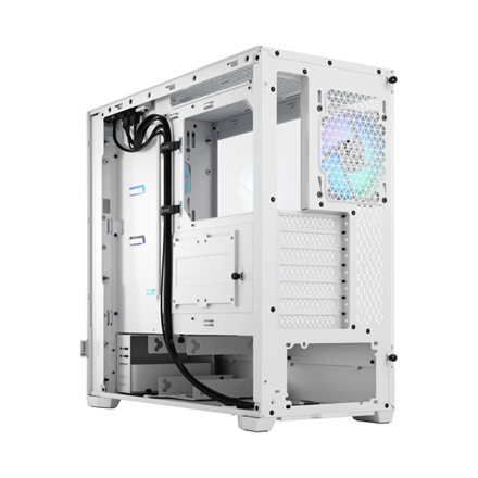 Fractal Design | Pop Air RGB | Side window | White TG Clear Tint | ATX, mATX, Mini ITX | ATX