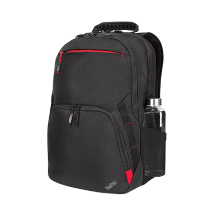 Lenovo | ThinkPad Essential Plus 15.6-inch Backpack (Sustainable & Eco-friendly, made with recycled PET: Total 28% Exterior: 60%) | Essential | Backpack | Black | 15.6 "