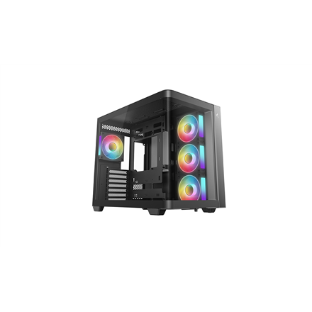 Deepcool Case | CG530U 4F | Black | Midi Tower