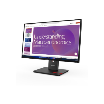 Lenovo | ThinkVision T24D-40 | 23.8 " | IPS | 16:9 | 120 Hz | 4 ms | 1920 x 1080 pixels | 250 cd/m² | HDMI ports quantity 1 | Eclipse Black | Warranty 36 month(s)