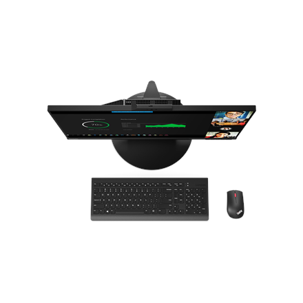 Lenovo | Monitor | ThinkCentre Tiny In One | 27 " | IPS | QHD | 16:9 | 60 Hz | 14 ms | 2560 x 1440 | 350 cd/m² | HDMI ports quantity 1 | Black | Warranty 36 month(s)
