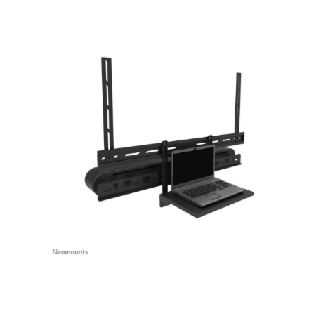 Neomounts AV60-500BL Videobar and laptop shelf kit | Universal | 43-110 " | Maximum weight (capacity) 8 kg | Black