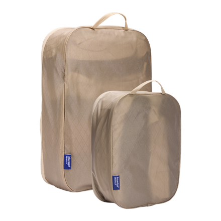 Thule | Packing Cube Set, 1x Medium, 1x Small | Packing Cube | Gentle Beige