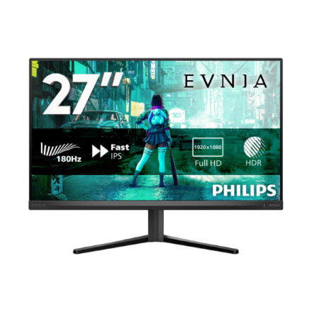 Philips | 27M2N3200S/00 | 27 " | IPS | 16:9 | 180 Hz | 1 ms | 1920 x 1080 pixels | 300 cd/m² | HDMI ports quantity 2 | Black | Warranty 24 month(s)