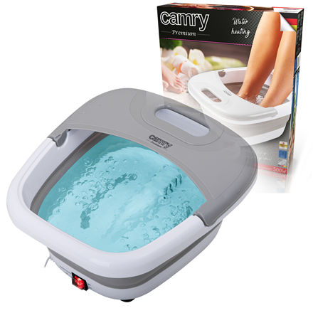 Camry | Foot massager | CR 2174 | Bubble function | Heat function | 450 W | White/Silver