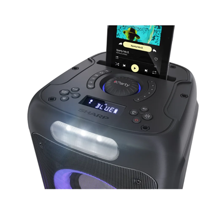 Sharp PS-949 Party Speaker with Built-in Battery | Sharp | Party Speaker | PS-949 XParty Street Beat | 132 W | Waterproof | Bluetooth | Black | Portable | Wireless connection