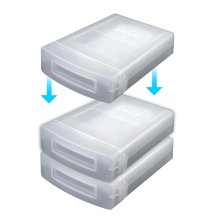 Raidsonic | ICY BOX | Protection box for 3.5" | SATA | 3.5"