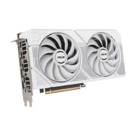 Asus Dual GeForce RTX 5060 White OC Edition 8GB GDDR7 | NVIDIA | 8 GB | GeForce RTX 5060 | GDDR7 | HDMI ports quantity 1 | PCI Express 5.0