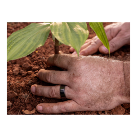 Ultrahuman | Ring Air | Aster Black | Size 9 | Smart Ring