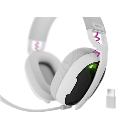 Fury | Gaming Headset | Fukiya F6 | Bluetooth | Over-Ear | Microphone | White | Wireless