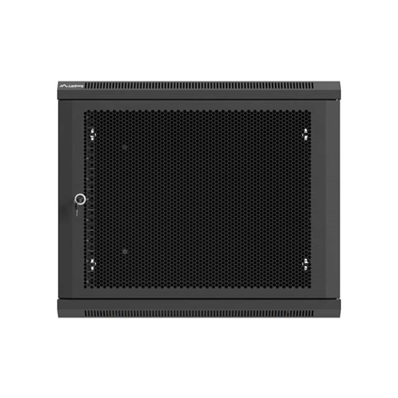 Lanberg Wall mounted installation cabinet 19" 9U 600X600 | WF01-6609-23B | Black