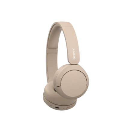 Sony | Wireless Headphones | WH-CH520 | Wireless | On-Ear | Microphone | Beige | Noise canceling | Wireless
