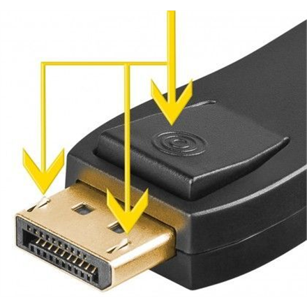 Goobay | DisplayPort/HDMI adapter 1.1, gold-plated | 51719