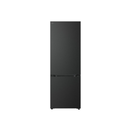 LG Refrigerator | GBBW726CEV | Energy efficiency class C | Free standing | Combi | Height 203 cm | Fridge net capacity 326 L | Freezer net capacity 139 L | Display | 33 dB | Black Steel