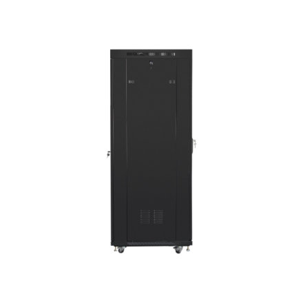 Lanberg | Rack cabinet 19" free-standing 37U/600x800 (flat pack) with mesh door, LCD | FF01-6837-23BL | Black