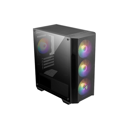 MSI | PC Case | MAG FORGE M100A | Black | Micro ATX Tower | ATX