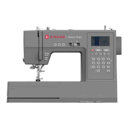 Singer | Computerized Sewing Machine | HD6805C Heavy Duty | Number of stitches 586 | Number of buttonholes 9 | Grey