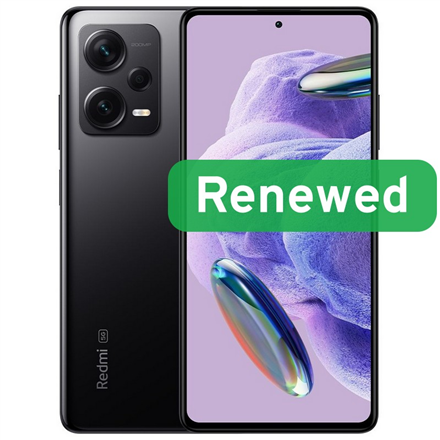 Xiaomi Renewed Grade A++ | Xiaomi Redmi Note 12 Pro+ | Midnight Black | 6.67 " | AMOLED | 256 GB | 5G | Android