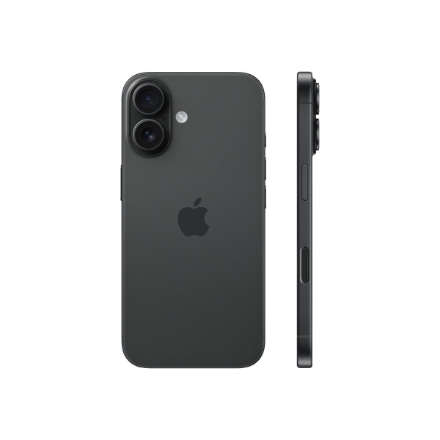 Apple | iPhone 16 | Black | 6.1 " | Super Retina XDR | 2556 x 1179 pixels | A18 | Internal RAM 8 GB | 128 GB | Dual SIM | 4G | 5G | Main camera resolution 48+12 MP | Secondary camera resolution 12 MP | iOS | 18