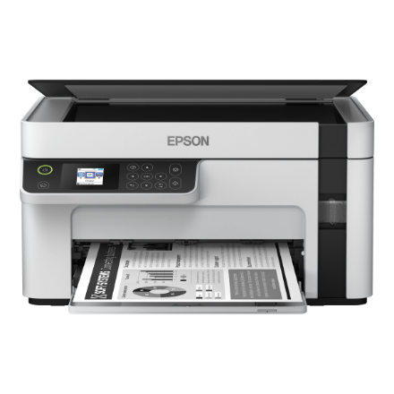 Epson | Multifunction compact printer | EcoTank M2120 | Inkjet | Mono | A4 | Wi-Fi | White