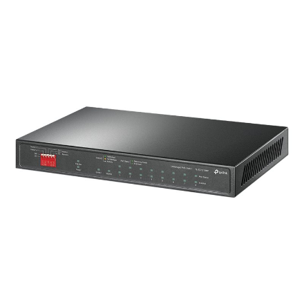 TP-LINK | 10-Port Gigabit Easy Smart Switch with 8-Port PoE+ | TL-SG1210MP | Unmanaged | Desktop | Power supply type External | 60 month(s)