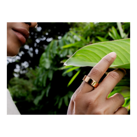 Ultrahuman | Ring Air | Bionic Gold | Size 9 | Smart Ring