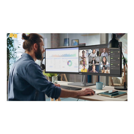 Philips | 49B2U6900CH/00 | 48.8 " | VA | 32:9 | 75 Hz | 4 ms | 5120 x 1440 pixels | 450 cd/m² | HDMI ports quantity 2