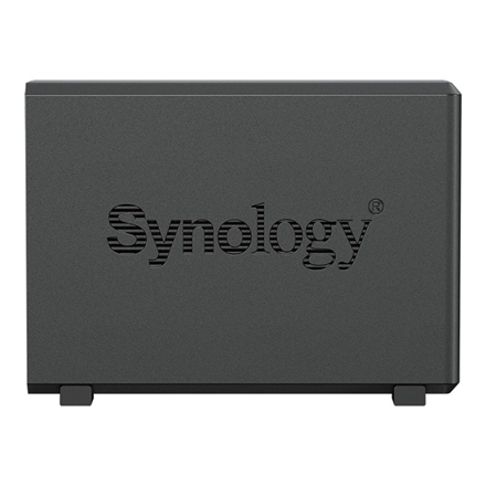 Synology | Tower NAS | DS124 | up to 1 HDD/SSD | Realtek | RTD1619B | Processor frequency 1.7 GHz | 1 GB | DDR4