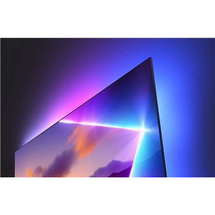 Philips 4K Ambilight TV | 55PUS8450/12 | 55 | Smart TV | TITAN OS | UHD | Black