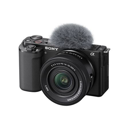 Sony Alpha ZV-E10K vlog camera with 16-50 mm f/3.5-5.6 II Power Zoom kit Lens | Vlog camera | 24.2 MP | ISO sensitivity (max) 32000 | Display diagonal 2.95 " | Wi-Fi | Exmor CMOS sensor