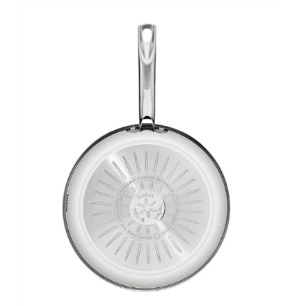 TEFAL | Pan Set | Intuition B817S255 | Frying | Diameter 20/26 cm | Suitable for induction hob | Fixed handle | Black/Silver