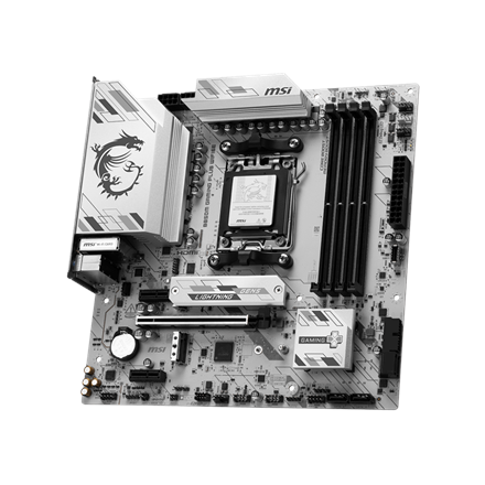 MSI B850M GAMING PLUS WIFI6E | Processor family AMD | Processor socket AM5 | Supported hard disk drive interfaces SATA, M.2 | Number of SATA connectors 4