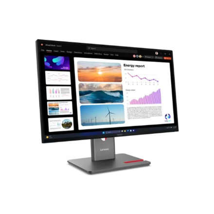 Lenovo | ThinkVision P24q-40 | 23.8 " | IPS | 16:9 | 120 Hz | 4 ms | 2560 x 1440 pixels | 300 cd/m² | HDMI ports quantity 1 | Raven Black | Warranty 36 month(s)