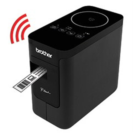 Brother PT-P750W | Mono | Thermal | Label Printer | Wi-Fi | Maximum ISO A-series paper size Other | Black