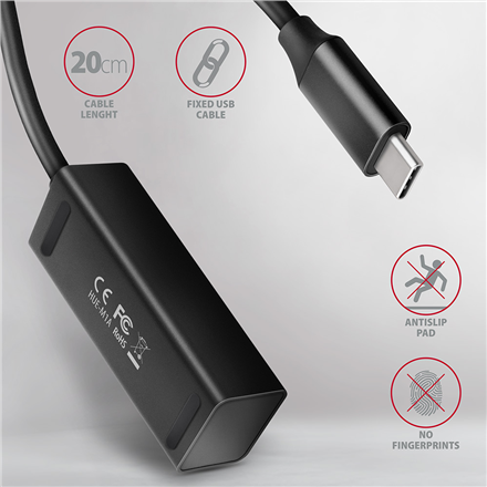 AXAGON SuperSpeed USB-C MINI Hub | HUE-M1C