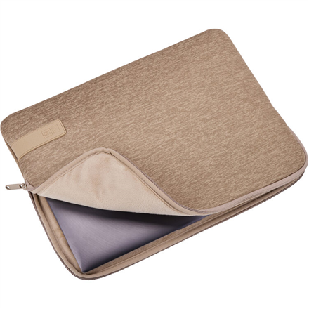 Case Logic | Reflect | Fits up to size 14 " | Laptop sleeve | Boulder beige