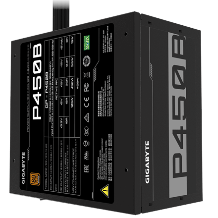 Gigabyte | GP-P450B | 450 W | 80 PLUS Bronze certified