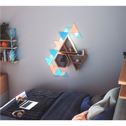 Nanoleaf | Shapes Triangles Starter Kit (9 panels) | 1 W | 16M+ colours