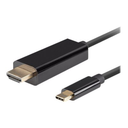 Lanberg USB-C to HDMI Cable, 1.8 m 4K/60Hz, Black | Lanberg | USB-C to HDMI Cable | CA-CMHD-10CU-0018-BK | Black | 1.8 m