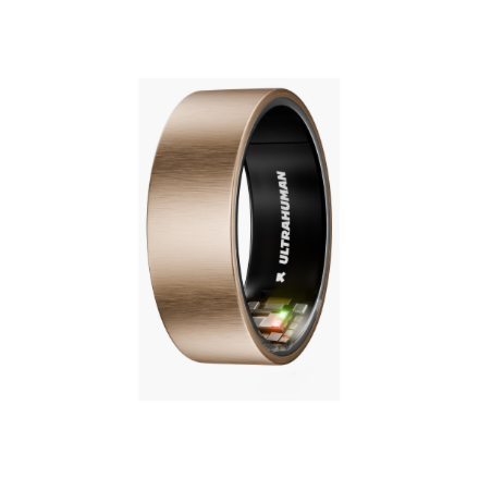 Ultrahuman | Ring Air | Brushed Rose Gold | Size 9 | Smart Ring