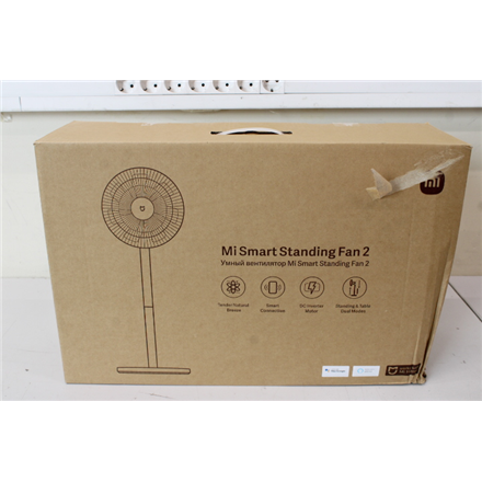 SALE OUT. Xiaomi | Mi Smart Standing Fan | 2 | Stand Fan | DAMAGED PACKAGING, SCRATCHED FAN HEAD | White | Oscillation | 15 W