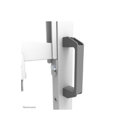 Neomounts Floor stand | FL50-575WH1 TV trolley | Adjustable Height | 65-110 " | Maximum weight (capacity) 125 kg | White