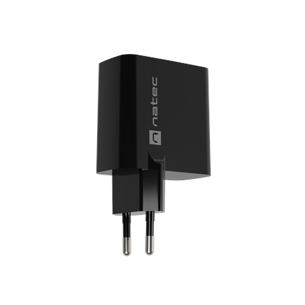 Natec Ribera USB Charger, 1x USB-A, 1x USB-C, 45 W | NUC-2143