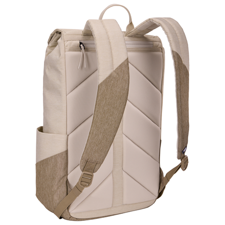 Thule | Lithos | Backpack 16L | Fits up to size 16 " | Laptop backpack | Pelican Gray/Faded Khaki
