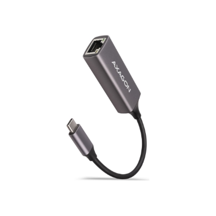 AXAGON ADE-TRC Compact aluminum USB-C 3.2 Gen 1 Gigabit Ethernet 10/100/1000Mbit adapter with automatic installation