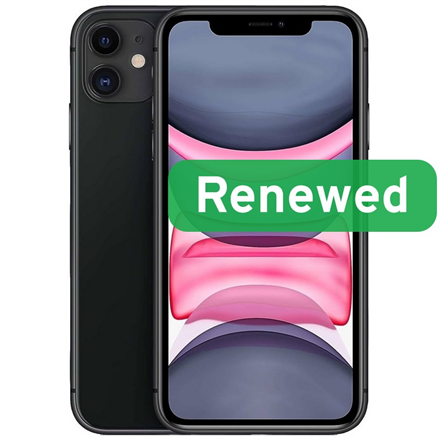 Apple Renewed Grade B | Apple iPhone 11 LTE | Black | 6.1 " | Liquid Retina IPS | 128 GB | iOS