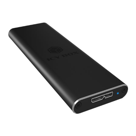 Raidsonic | External USB 3.0 enclosure for M.2 SSD | IB-183M2 | SATA | USB 3.0 Type-A | Portable Hard Drive Case