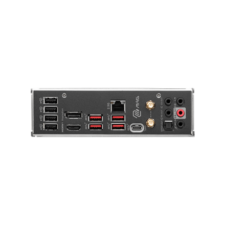 MSI | MAG B760 TOMAHAWK WIFI | Processor family Intel | Processor socket LGA1700 | DDR5 | Supported hard disk drive interfaces SATA, M.2 | Number of SATA connectors 4