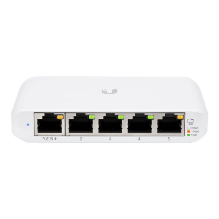 Ubiquiti USW-Flex Indoor/outdoor 5Port Poe Gigabit Switch | Ubiquiti