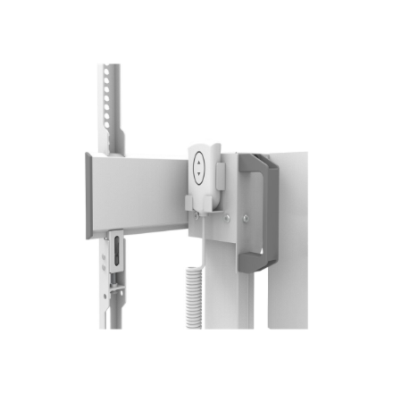 Neomounts Floor stand | FL55-875WH1 TV trolley | Adjustable Height | 55-100 " | Maximum weight (capacity) 110 kg | White